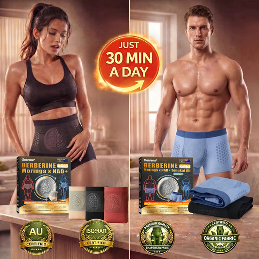 𝐎𝐟𝐟𝐢𝐜𝐢𝐚𝐥 𝐁𝐫𝐚𝐧𝐝 𝐒𝐭𝐨𝐫𝐞 🇦🇺| 𝐂𝐥𝐞𝐚𝐫𝐞𝐧𝐚® 𝟐𝟎𝟐𝟔 𝐌𝐨𝐫𝐢𝐧𝐠𝐚 x 𝐁𝐞𝐫𝐛𝐞𝐫𝐢𝐧𝐞 x 𝐍𝐀𝐃+ 𝟔-𝐈𝐧-𝟏 𝐌𝐢𝐜𝐫𝐨-𝐏𝐚𝐫𝐭𝐢𝐜𝐥𝐞 𝐒𝐜𝐮𝐥𝐩𝐭𝐢𝐧𝐠 & 𝐅𝐚𝐭-𝐁𝐮𝐫𝐧 𝐒𝐡𝐨𝐫𝐭𝐬 (Women + Men with Enhanced Male Vitality Blend)